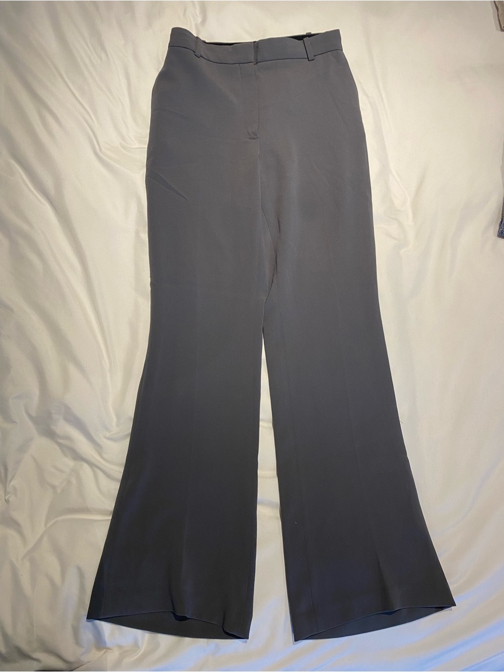 Babaton Gray Boot-Cut Flare Pants